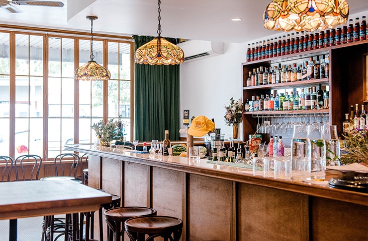 the interior of rosella's